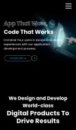 How kodehash.com looks like on a mobile device such as an iPhone.