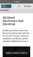 How kohiki.com looks like on a mobile device such as an iPhone.