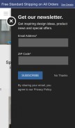How kohler.com looks like on a mobile device such as an iPhone.