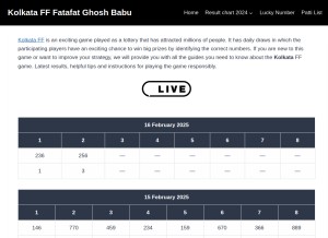 How kolkataffghoshbabu.click looks like on a tablet such as an iPad.