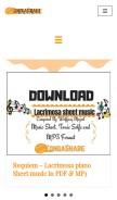 How kongashare.com looks like on a mobile device such as an iPhone.