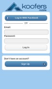 How koofers.com looks like on a mobile device such as an iPhone.