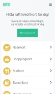 How kortio.se looks like on a mobile device such as an iPhone.