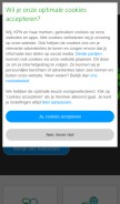 How kpn.com looks like on a mobile device such as an iPhone.