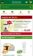 How kraeuterhaus.de looks like on a mobile device such as an iPhone.