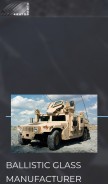 How kratosglass.com looks like on a mobile device such as an iPhone.