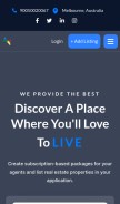 How kriyocitygroup.com looks like on a mobile device such as an iPhone.