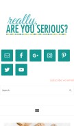 How krizzydesigns-test.com looks like on a mobile device such as an iPhone.