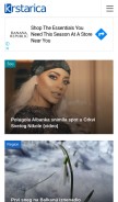 How krstarica.com looks like on a mobile device such as an iPhone.