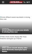 How ksat.com looks like on a mobile device such as an iPhone.