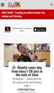 How ksla.com looks like on a mobile device such as an iPhone.