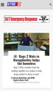 How ktre.com looks like on a mobile device such as an iPhone.