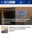 How ktxs.com looks like on a mobile device such as an iPhone.