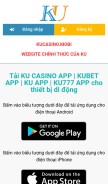 How kucasino.mobi looks like on a mobile device such as an iPhone.