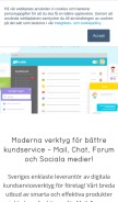 How kundo.se looks like on a mobile device such as an iPhone.