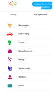 How kuq.pl looks like on a mobile device such as an iPhone.