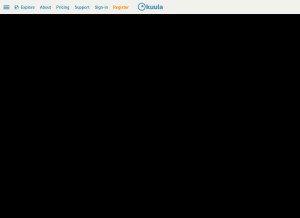 How kuula.co looks like on a tablet such as an iPad.
