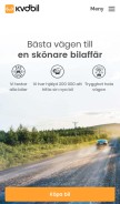How kvd.se looks like on a mobile device such as an iPhone.