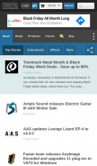 How kvraudio.com looks like on a mobile device such as an iPhone.