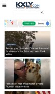 How kxly.com looks like on a mobile device such as an iPhone.