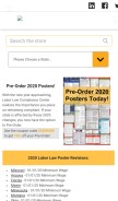 How laborlawcc.com looks like on a mobile device such as an iPhone.