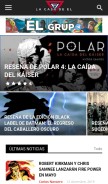 How lacasadeel.net looks like on a mobile device such as an iPhone.