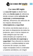 How lacasadelespia.es looks like on a mobile device such as an iPhone.