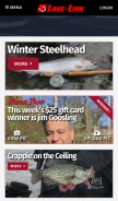 How lake-link.com looks like on a mobile device such as an iPhone.