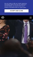 How lakewoodchurch.com looks like on a mobile device such as an iPhone.