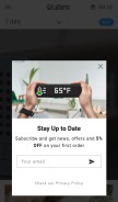 How lametric.com looks like on a mobile device such as an iPhone.