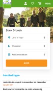 How landal.nl looks like on a mobile device such as an iPhone.