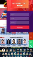 How landmarkinstitute.com looks like on a mobile device such as an iPhone.