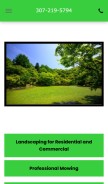How landscapingcheyennewy.com looks like on a mobile device such as an iPhone.