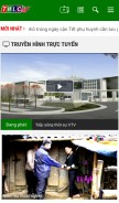 How laocaitv.vn looks like on a mobile device such as an iPhone.