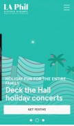 How laphil.com looks like on a mobile device such as an iPhone.