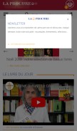 How laprocure.com looks like on a mobile device such as an iPhone.
