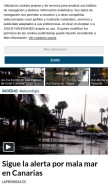 How laprovincia.es looks like on a mobile device such as an iPhone.