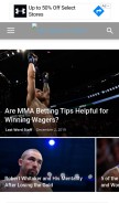 How lastwordonsports.com looks like on a mobile device such as an iPhone.
