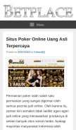 How latikkemacetankabserang.com looks like on a mobile device such as an iPhone.