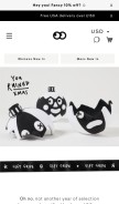 How lazyoaf.com looks like on a mobile device such as an iPhone.