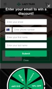 How lazytiles.com.au looks like on a mobile device such as an iPhone.