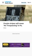 How ldnews.com looks like on a mobile device such as an iPhone.