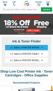 How ldproducts.com looks like on a mobile device such as an iPhone.