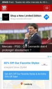 How le10sport.com looks like on a mobile device such as an iPhone.