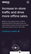 How leadformance.com looks like on a mobile device such as an iPhone.