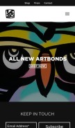 How leboart.com looks like on a mobile device such as an iPhone.