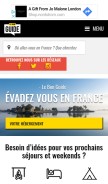 How lebonguide.com looks like on a mobile device such as an iPhone.