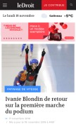 How ledroit.com looks like on a mobile device such as an iPhone.