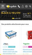 How legallais.com looks like on a mobile device such as an iPhone.