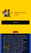 How lego.com looks like on a mobile device such as an iPhone.